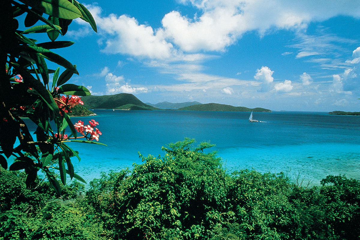 Beautiful Caribbean scenery